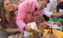Celebran cumpleaños de Cayetana la nieta de El Potrillo