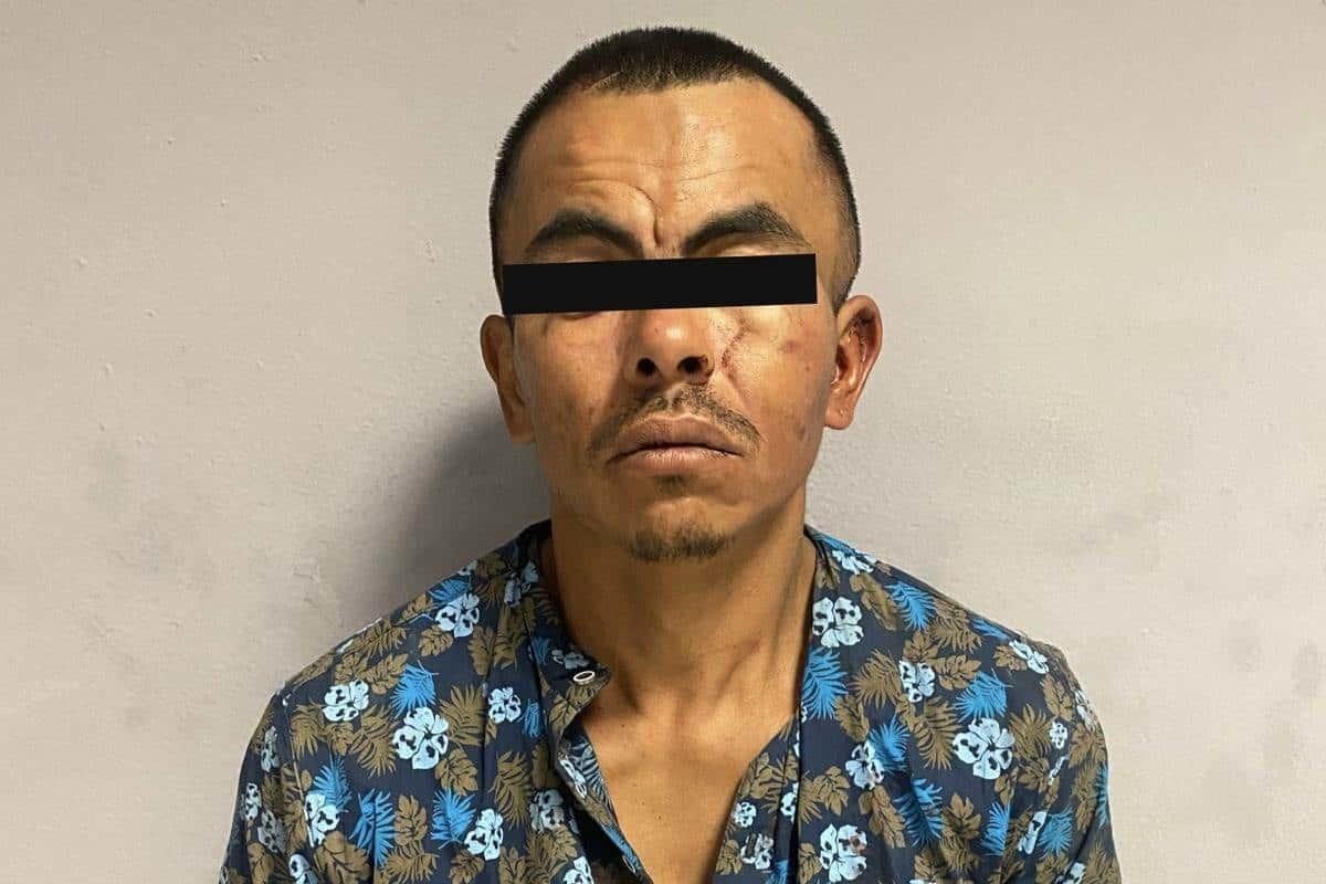 Detienen a El Kaliman en Escobedo; su ropa robada lo delata
