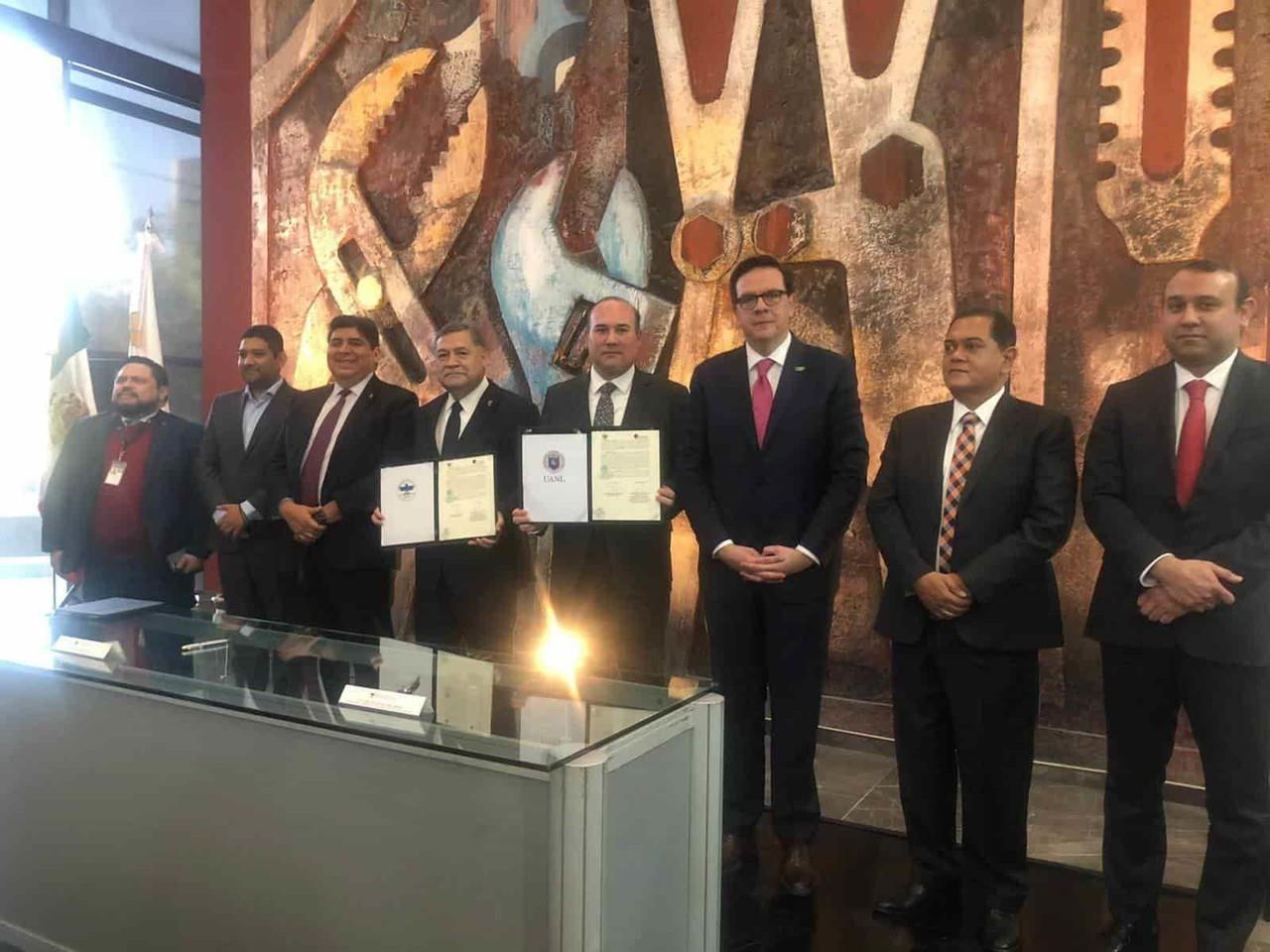 Firma UANL convenio con el Poder Judicial del Estado para capacitaciones