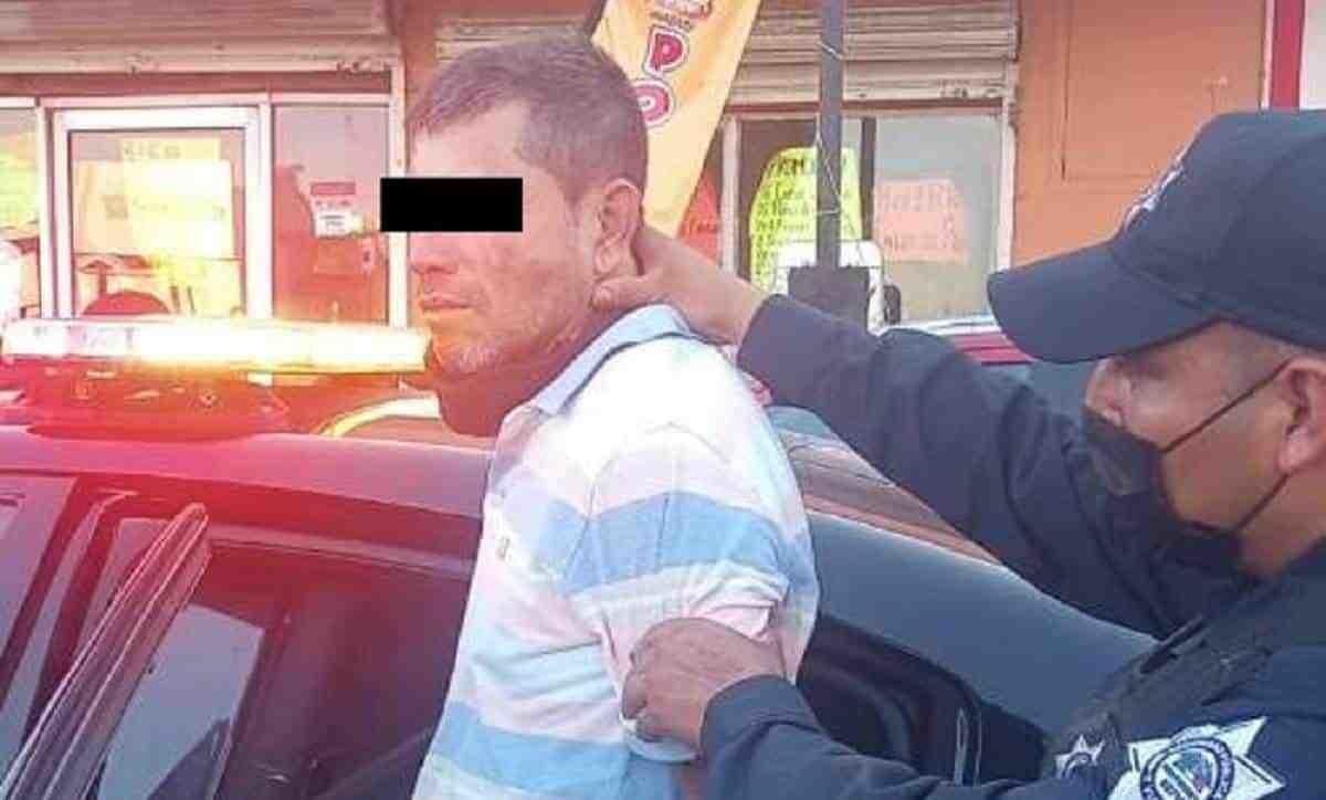 Detienen a hombre por robo en la Industrial