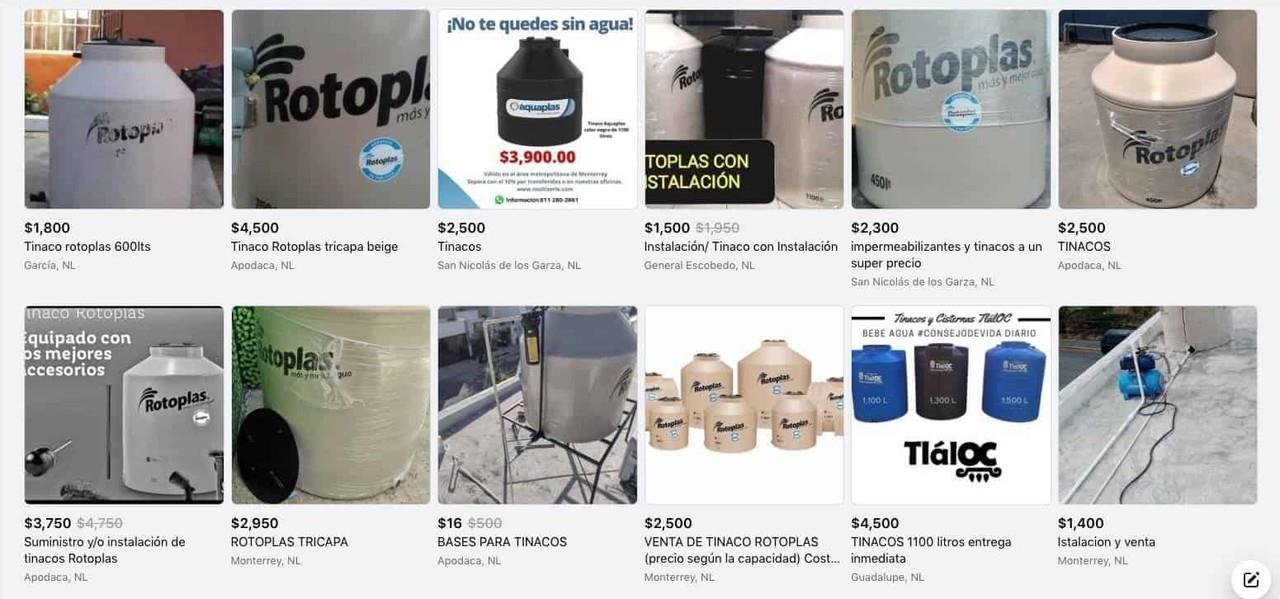 ¿En cuánto andan? Regios buscan contenedores para guardar agua