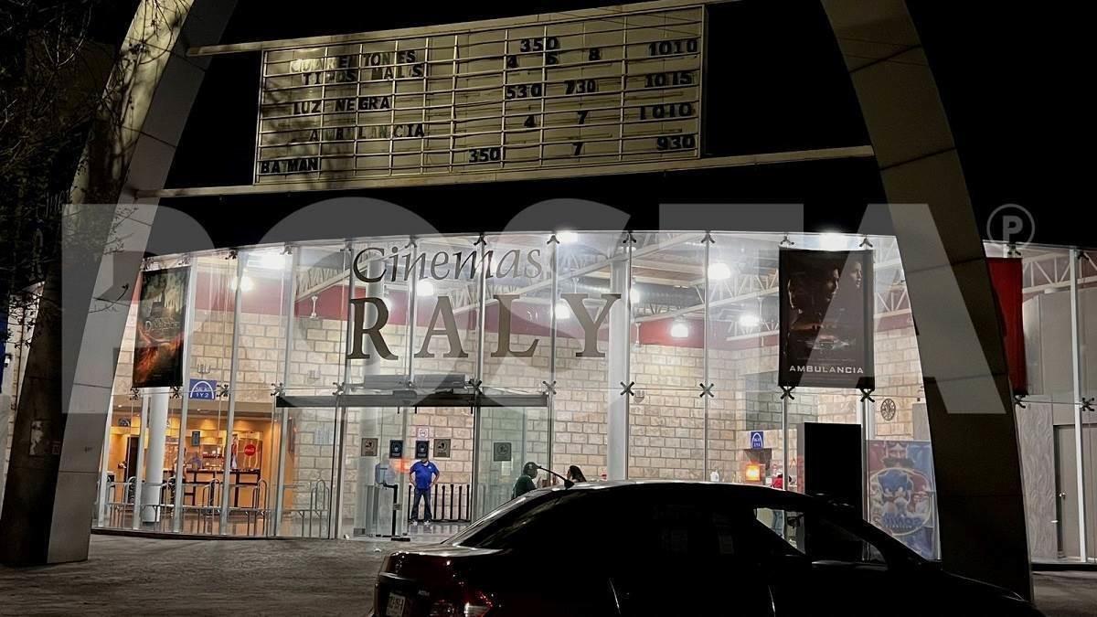 Falla sujeto asalto en Cine Raly; sale asustado por gritos