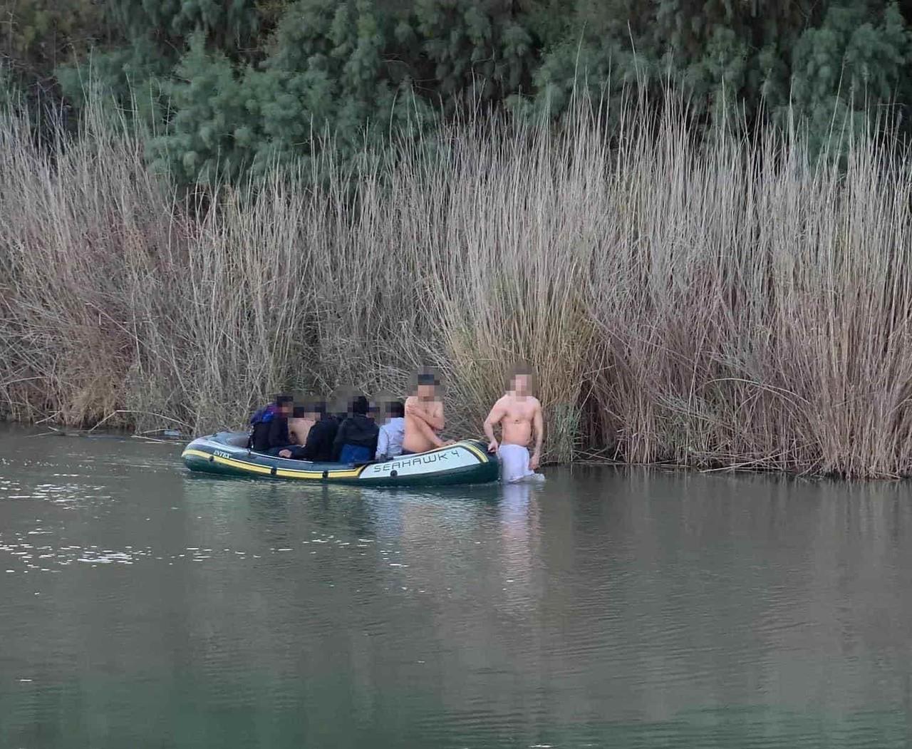 Frustran viaje de ilegales en balsa por el Río Bravo