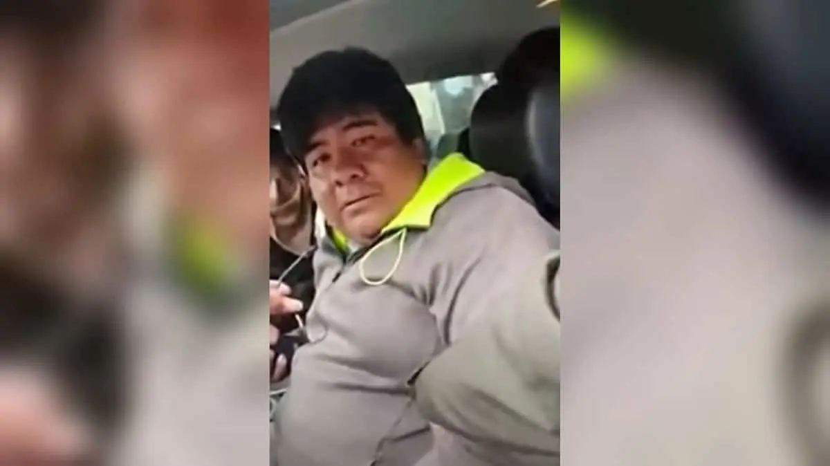 Detienen a ebrio en filtro de seguridad; asegura ser de Ucrania
