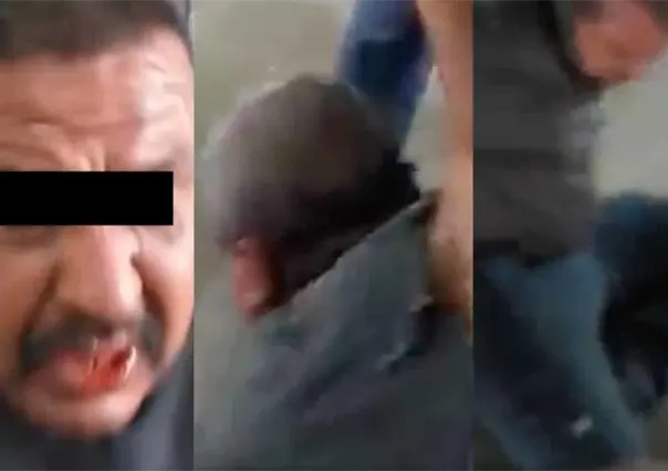 VIDEO: ¡Otra del Metro! Dan paliza a ladrón en Estación Talleres