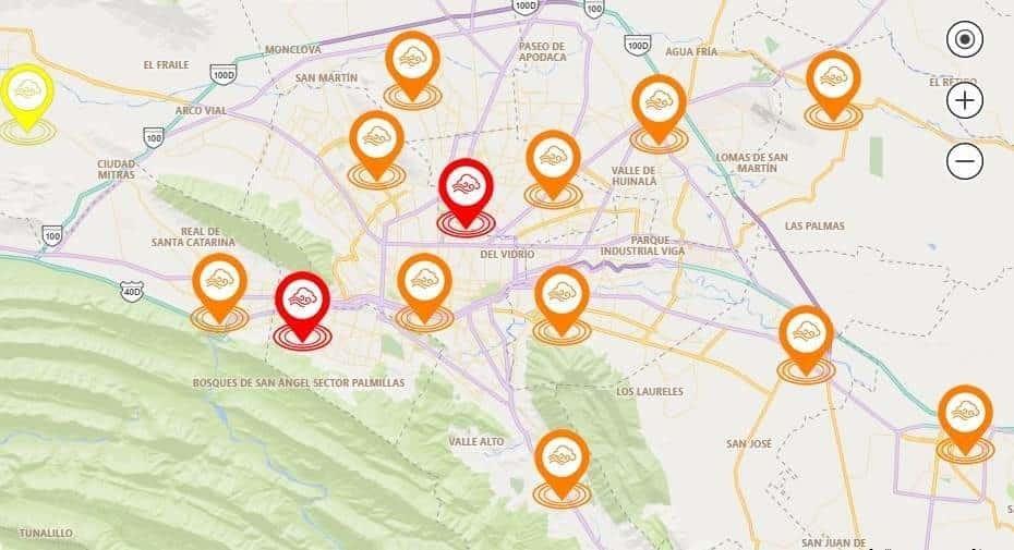 Sigue mala calidad del aire en Monterrey