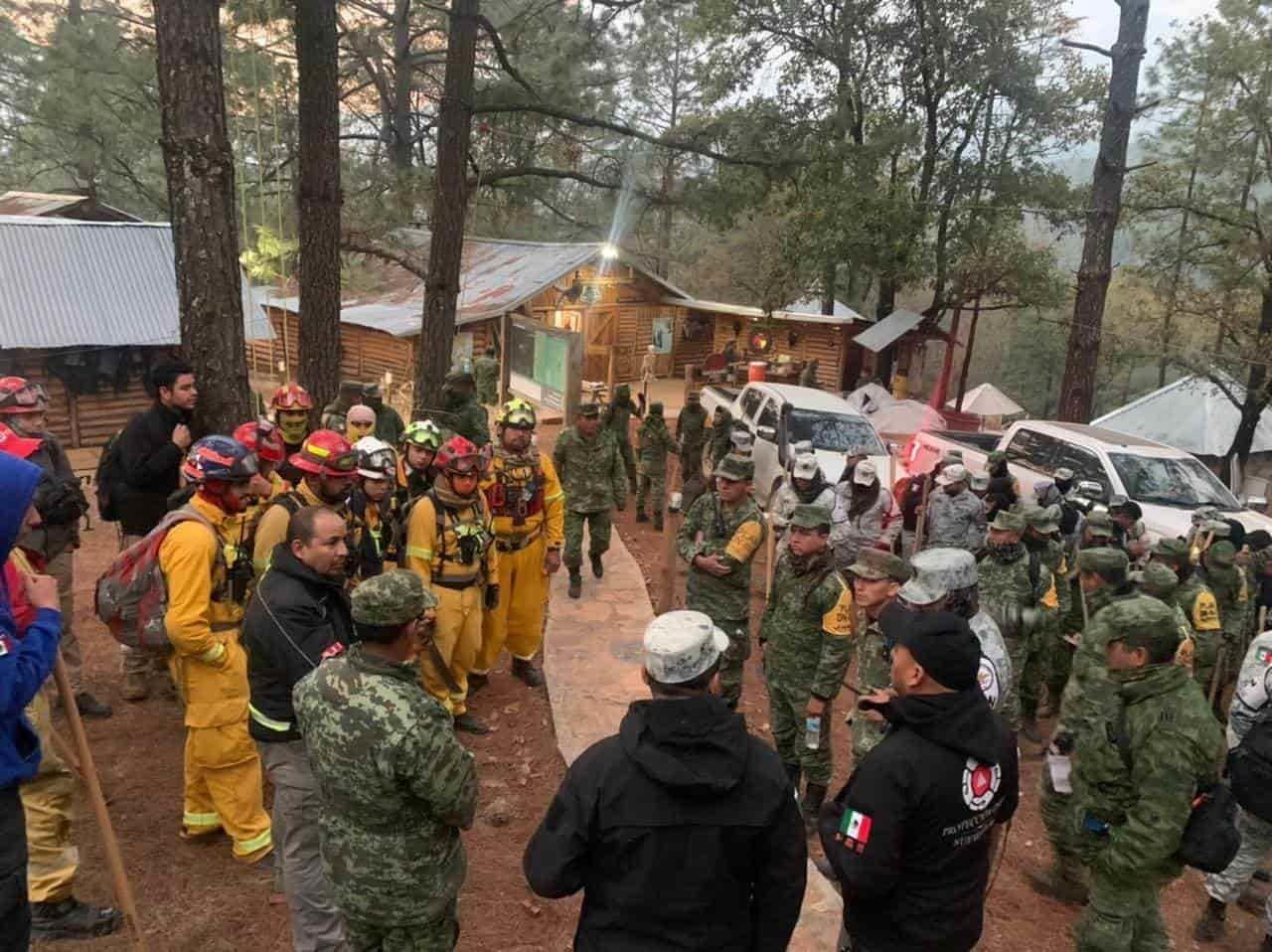 Reanudan combate a incendio forestal en sierra de Santiago, Nuevo León