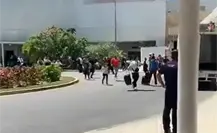 Alarma balacera en Aeropuerto Internacional de Cancún Alarma balacera en Aeropuerto Internacional de Cancún