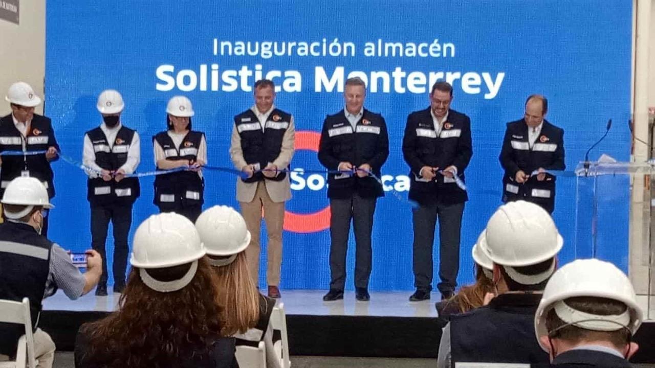Inauguran almacén Solistica Monterrey