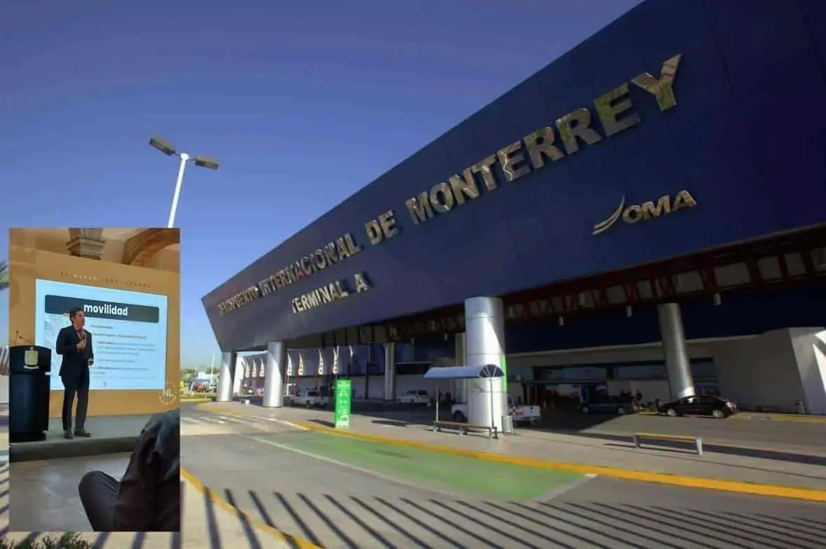 Tren suburbano llegará al Aeropuerto Internacional del Monterrey