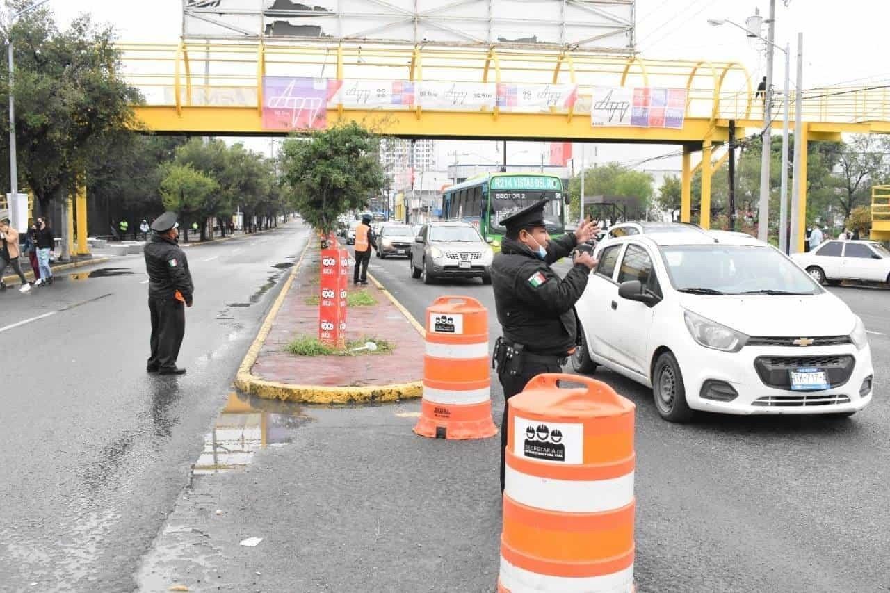 ¡Si no van, ni pasen cerca! Arman operativo vial por Pal Norte