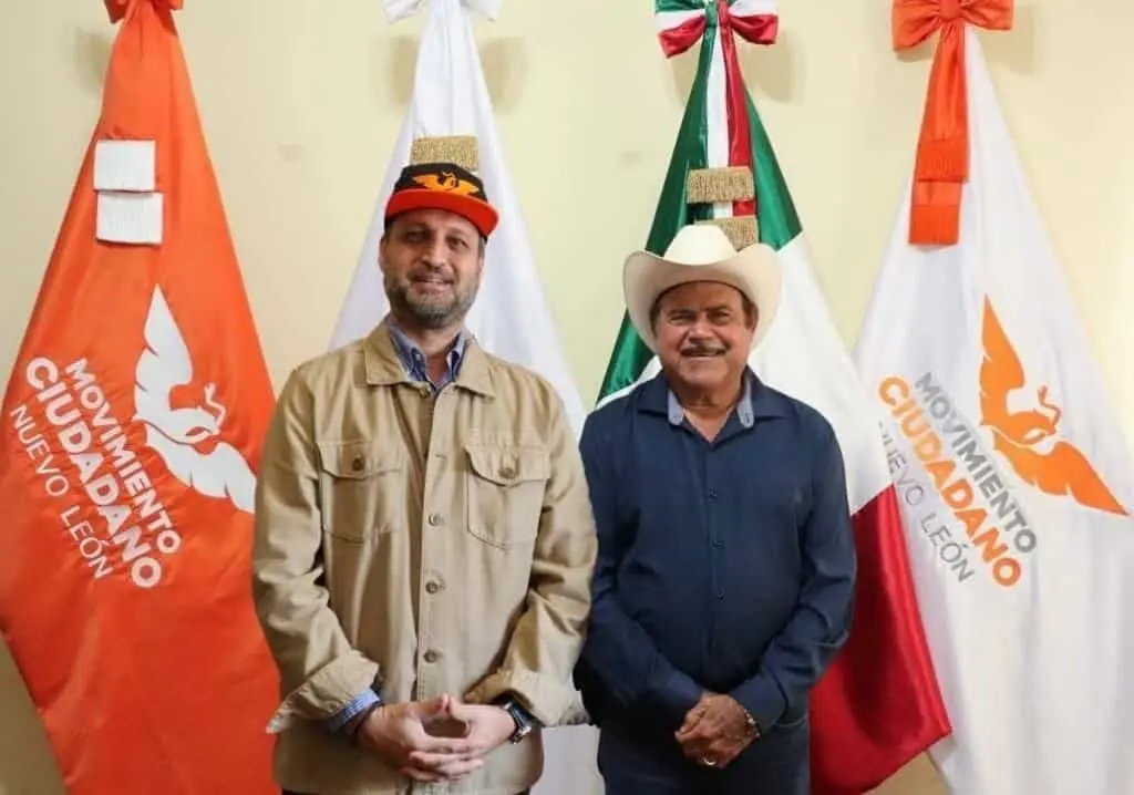 ¡Crece la ola naranja! Alcalde de Dr. Coss se suma a Movimiento Ciudadano