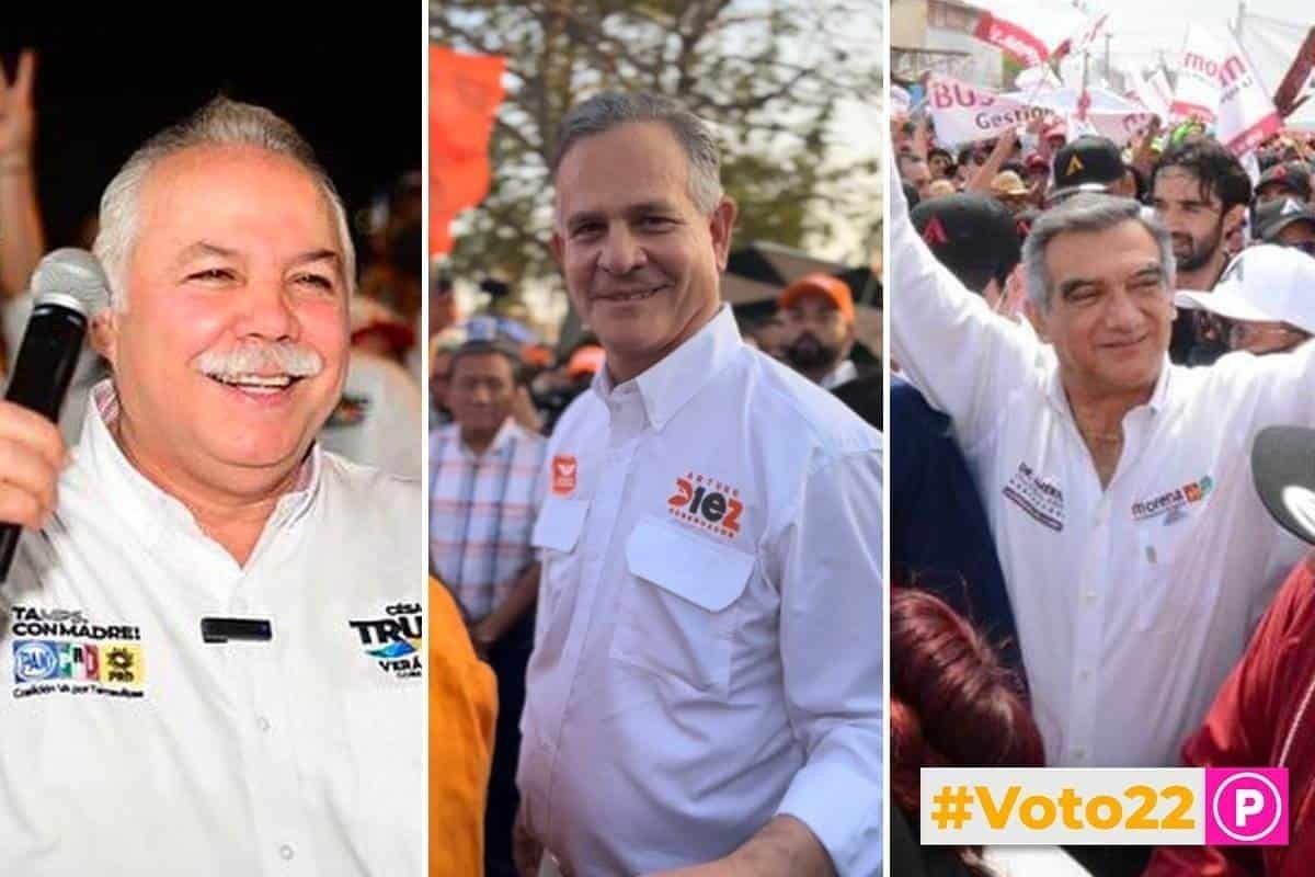 Arrancan campañas en Tamaulipas; tres candidatos van por la gubernatura