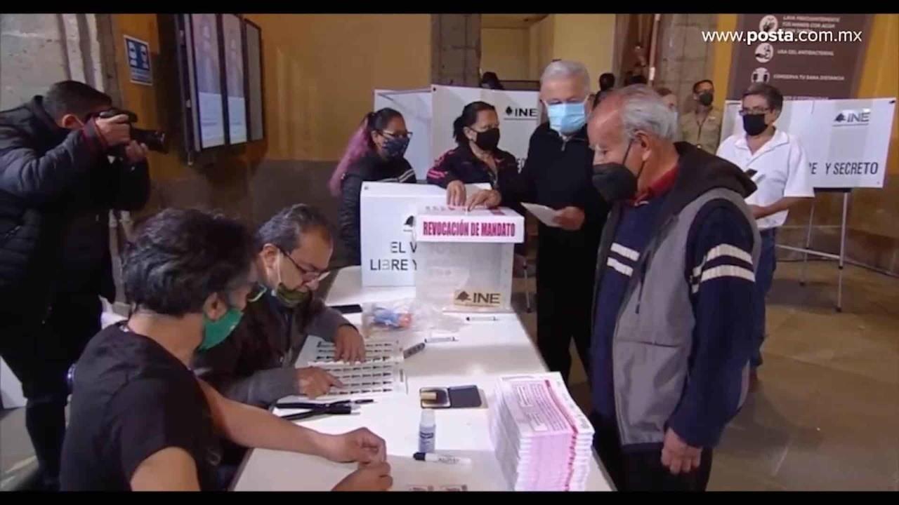 Cumplen mexicanos con Revocación de Mandato