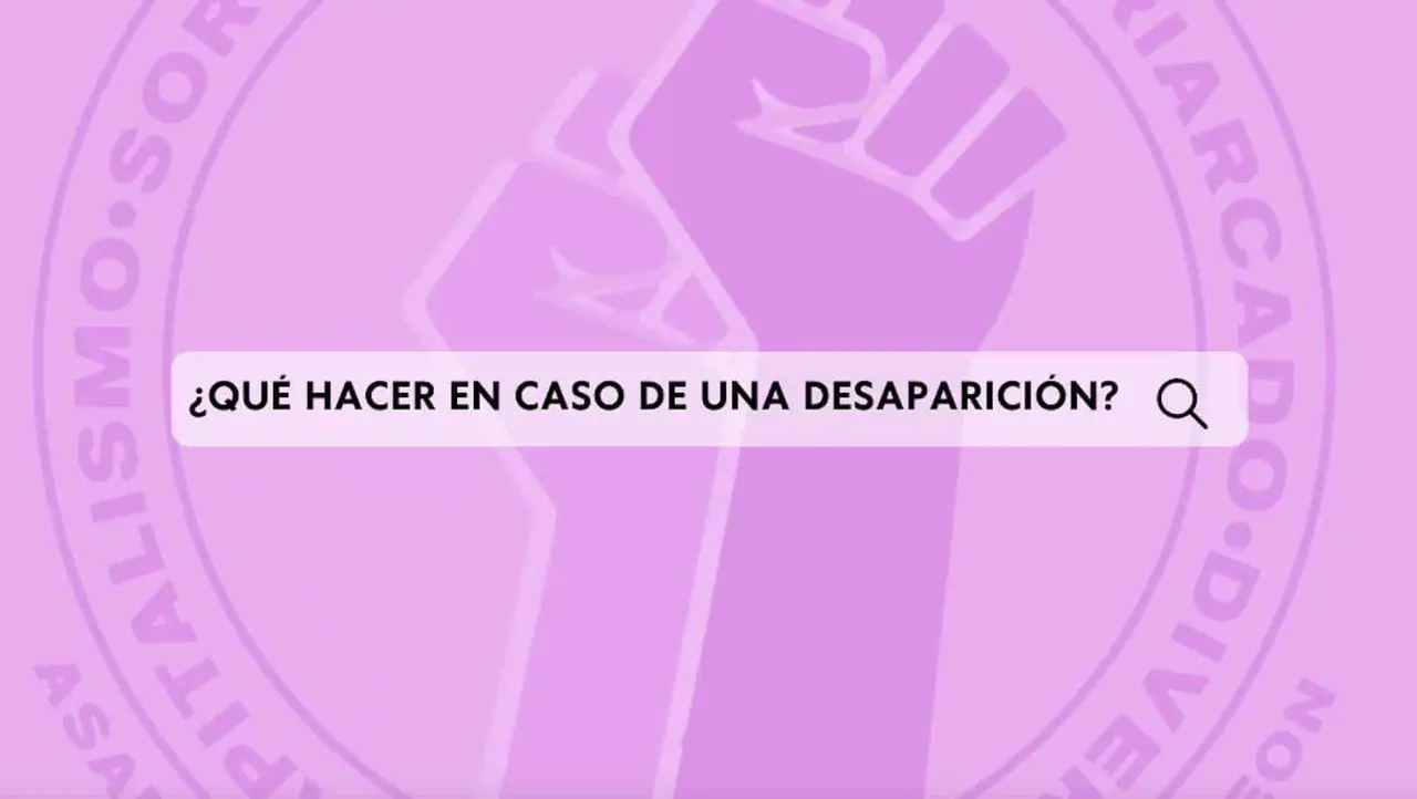 ¿Qué hacer en caso de una desaparición?, Aquí los pasos