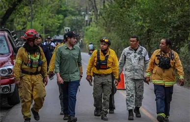 Da lluvia respiro a incendios en Santiago