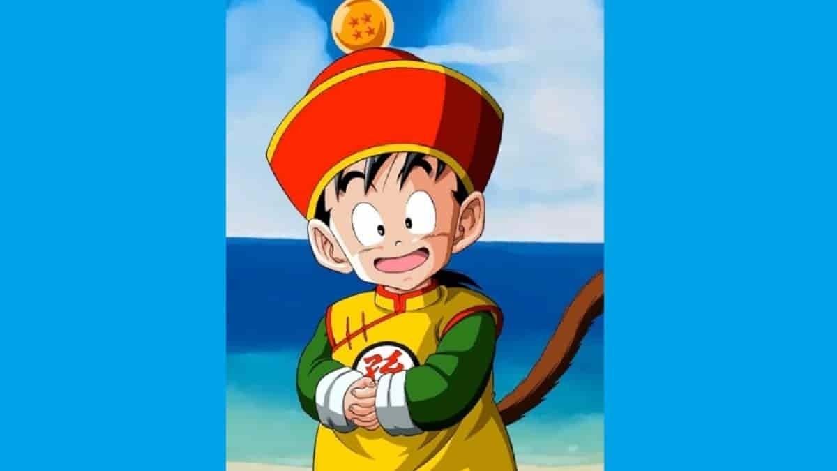 Celebra su primer año vestido de Gohan y llega a fiesta en cápsula saiyajin