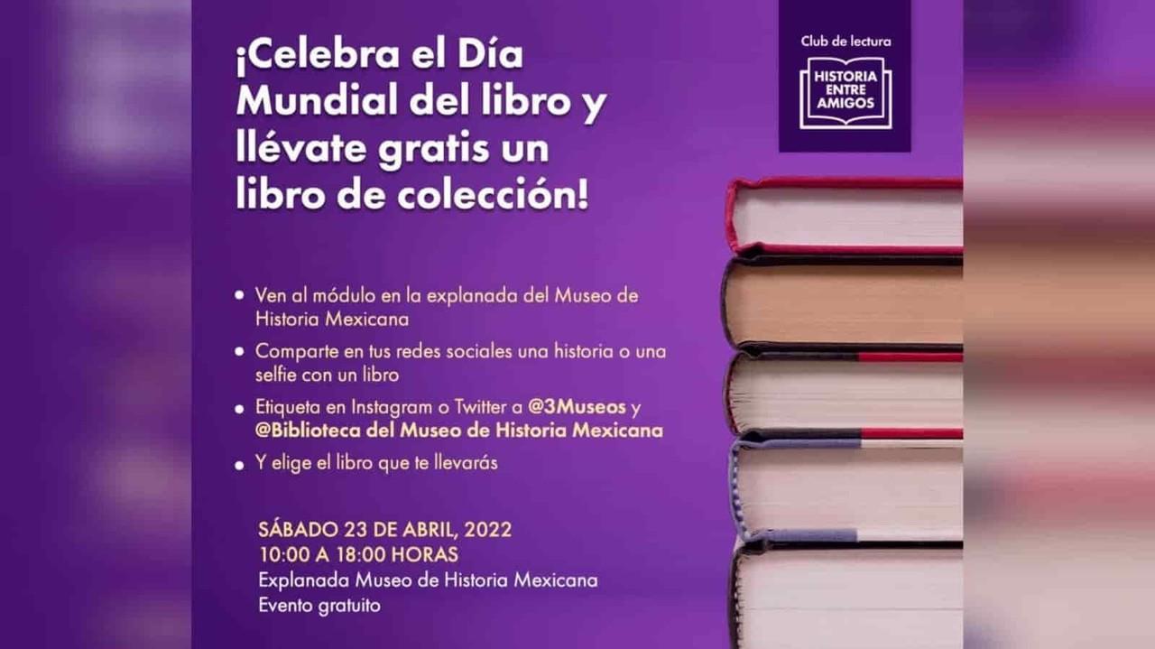3 Museos dará regalo de colección el Día Mundial del Libro