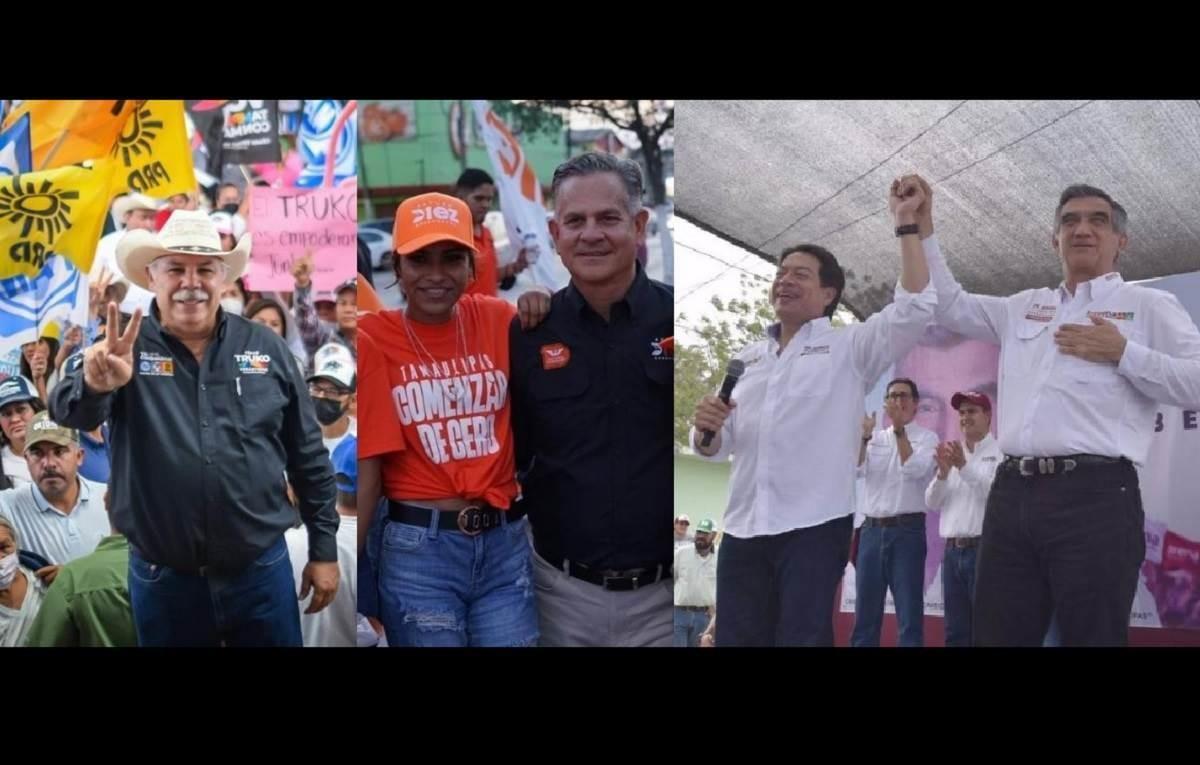 Candidatos a la gubernatura de Tamaulipas van por voto femenino