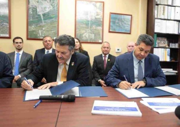 Firman Tamaulipas y Texas acuerdo de expansión de Puente Comercial