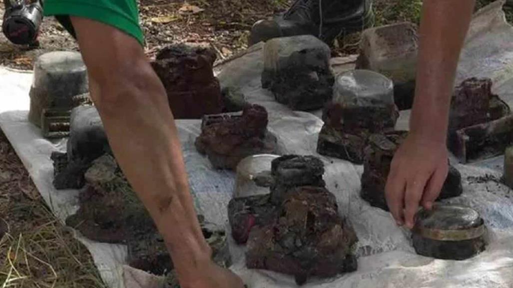 Sacan 27 medidores de la CFE de un cenote en Yucatán