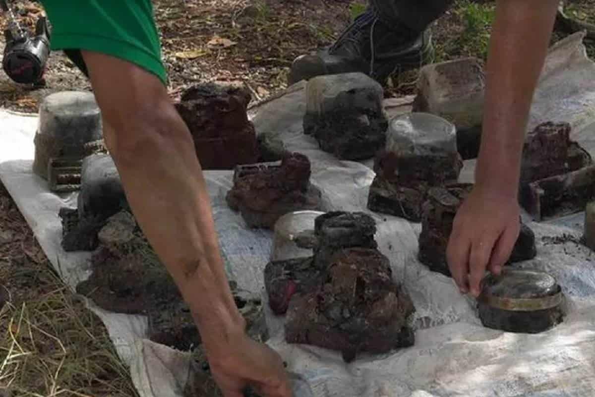 Sacan 27 medidores de la CFE de un cenote en Yucatán