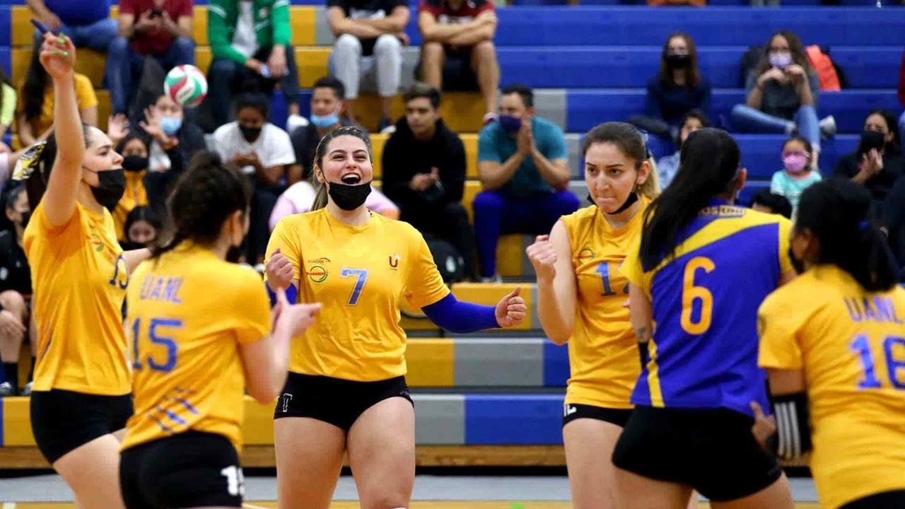 Buscan el oro, equipos de voleibol de la UANL