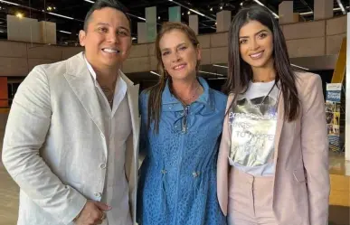 Edwin Luna y Kim Flores se reúnen con Beatriz Gutiérrez Müller