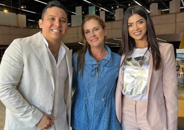 Edwin Luna y Kim Flores se reúnen con Beatriz Gutiérrez Müller