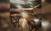 Derrumbe en restaurante del sur de Monterrey deja 4 heridos