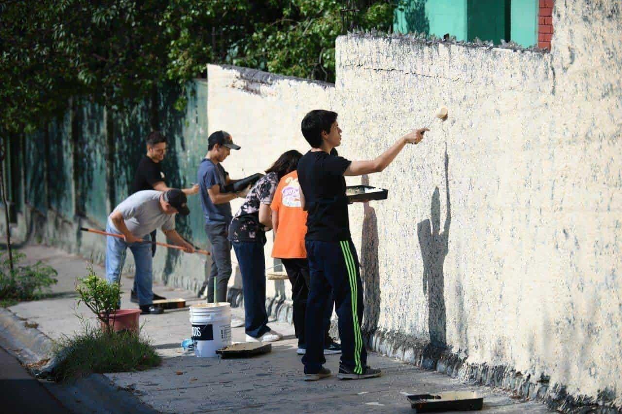 Llevan programa Juntas y juntos por tu escuela a 5 planteles en Monterrey