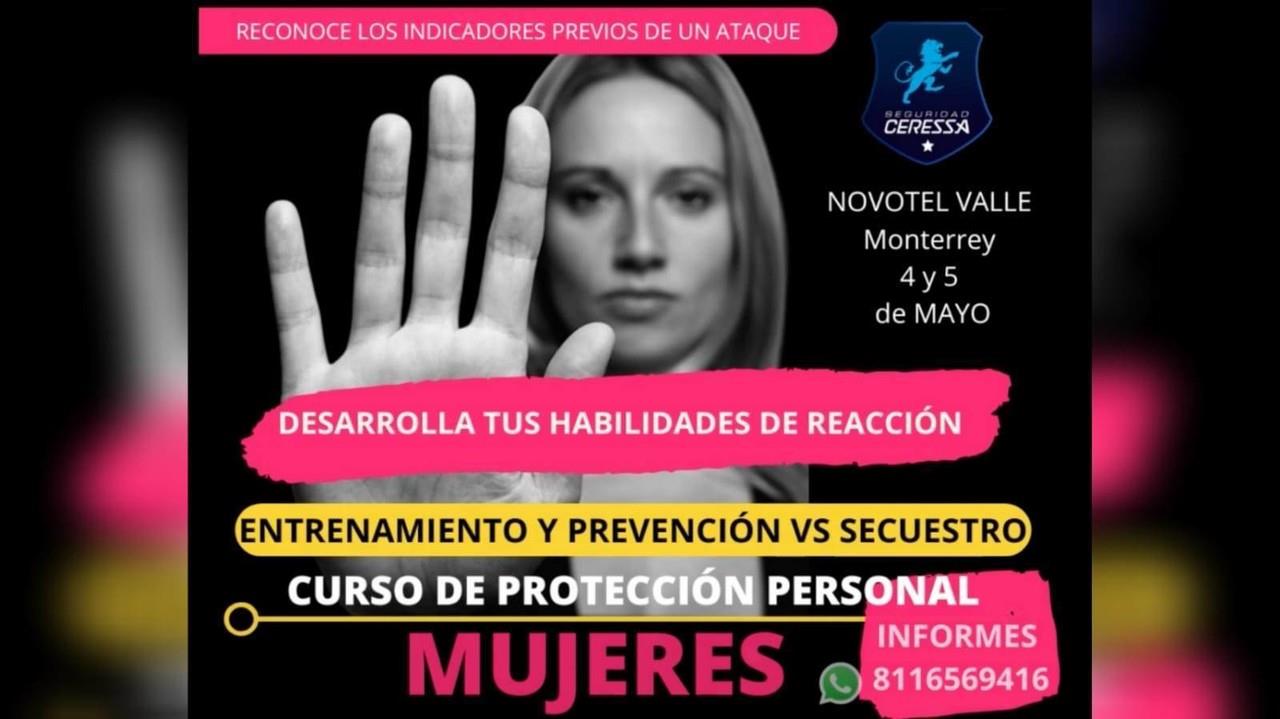 Ofrecen curso de defensa personal para mujeres