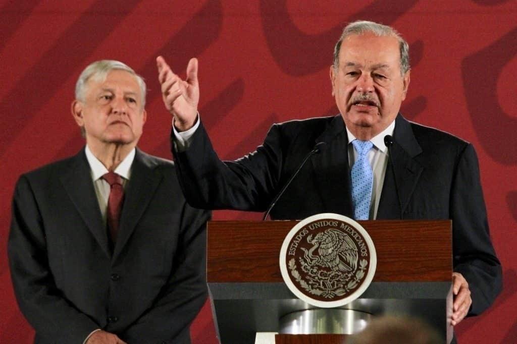 Slim asumió la responsabilidad sin cobrar al Gobierno de CDMX: AMLO