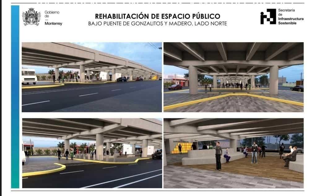 Inicia Monterrey rehabilitación de espacio bajo el puente Gonzalitos