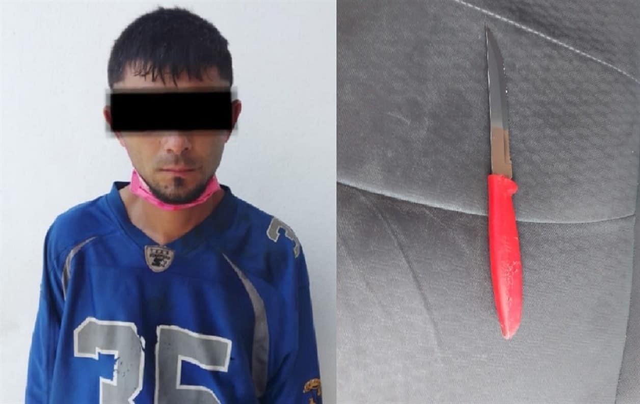 Detienen a joven por intentar asaltar florería en Guadalupe