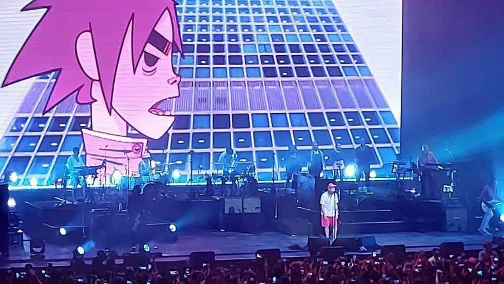 Deja huella Gorillaz en Monterrey, hace vibrar a regios