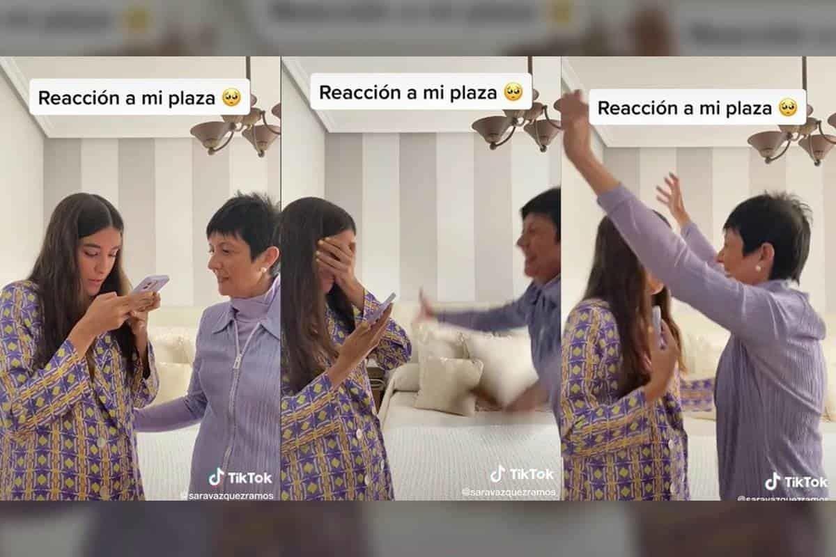 VIDEO: Celebra madre a su hija al lograr el empleo de sus sueños