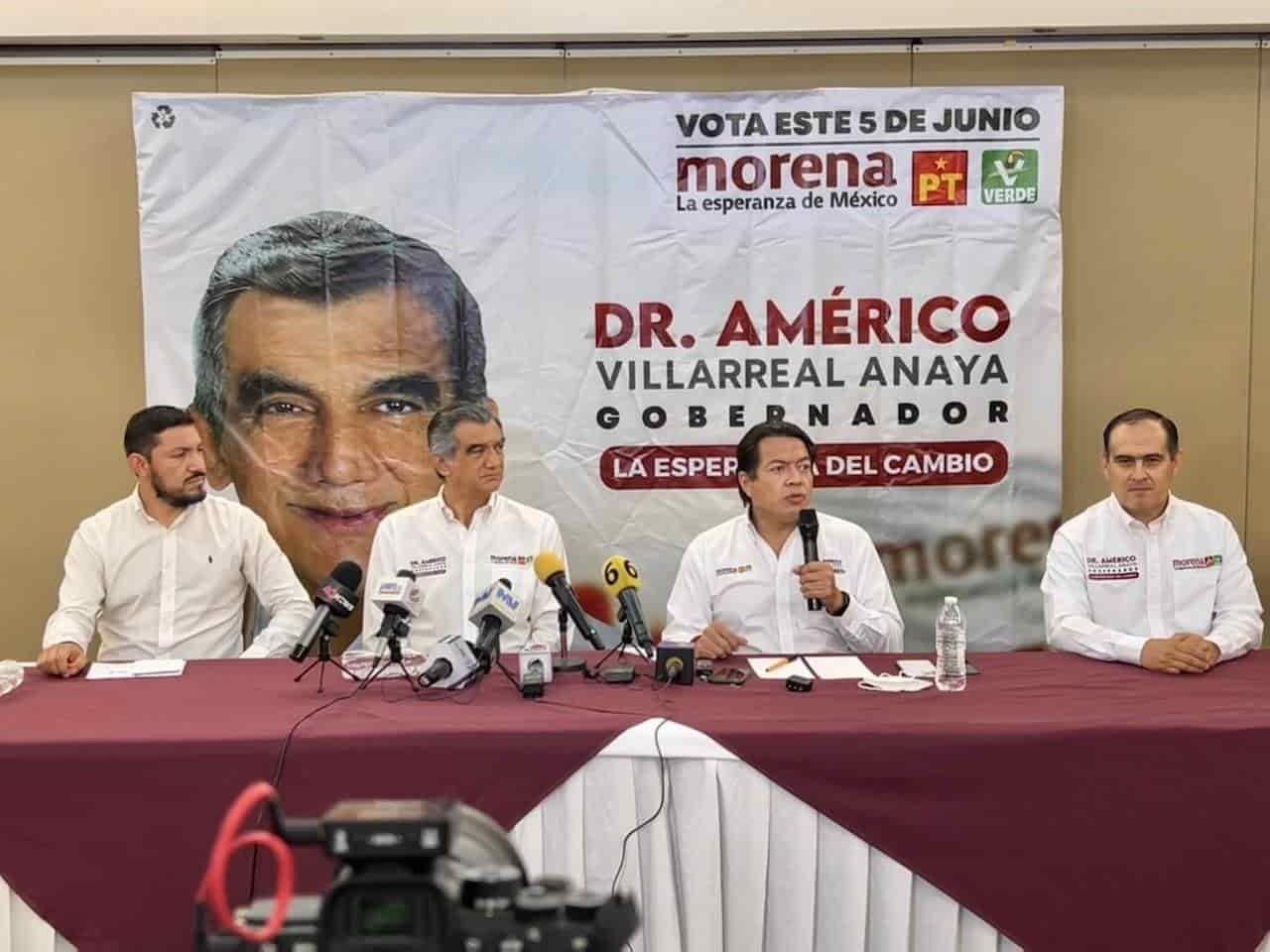 Presenta Morena denuncia contra Cabeza de Vaca por violar neutralidad