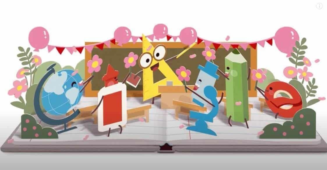 Google celebra el Día del Maestro con un Doodle animado