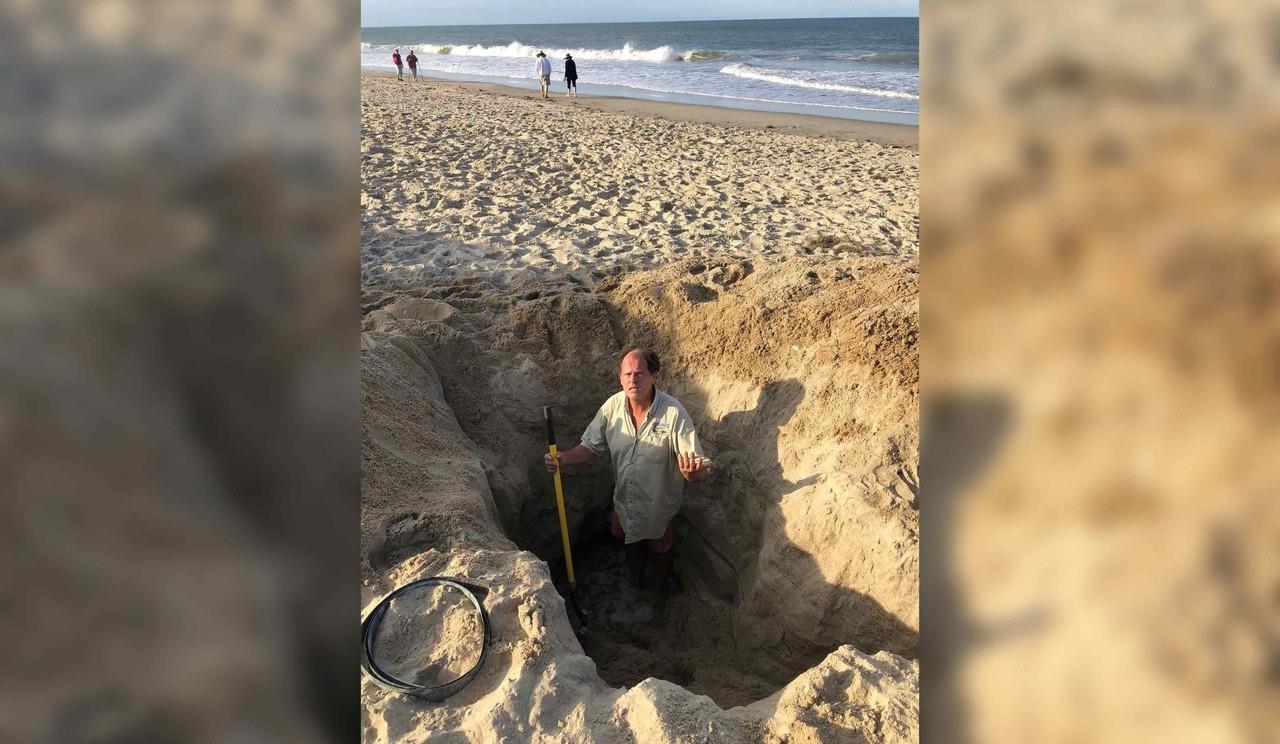 ¡Ojo con los hoyos! Alertan por excavaciones en playas