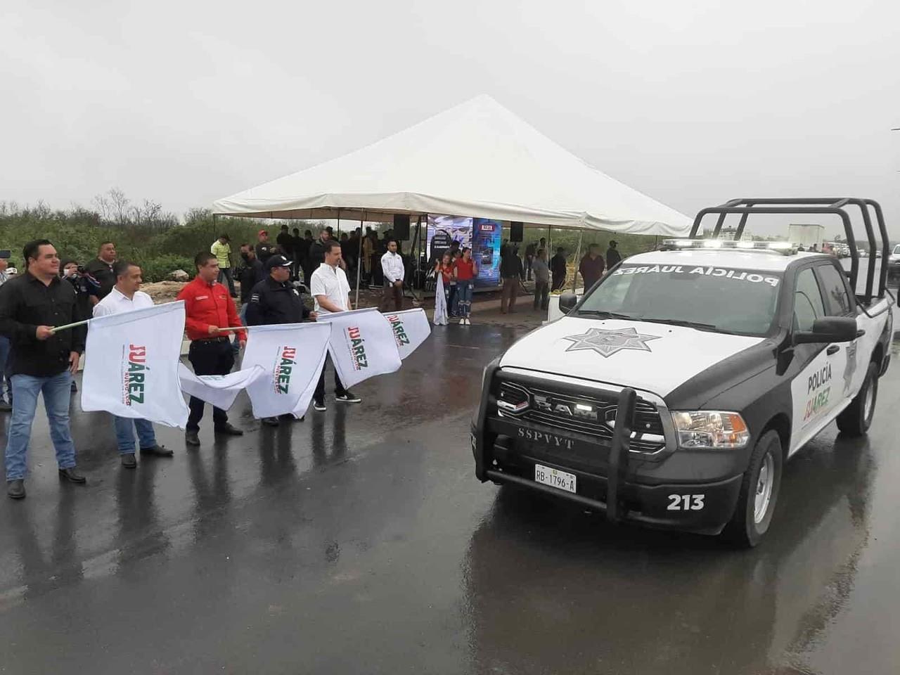 Fortalecen seguridad con 50 nuevas patrullas en Juárez, Nuevo León
