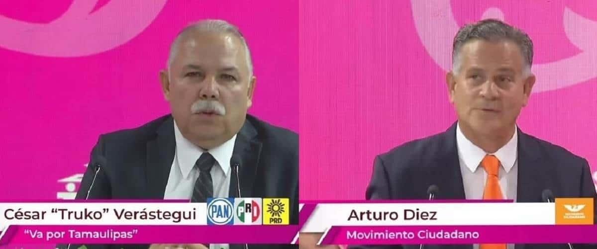 Candidatos hacen propuestas en debate; Américo hace evento aparte