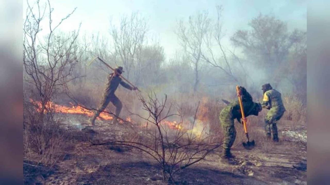 Lluvia ayuda a controlar incendios en sureste de Coahuila