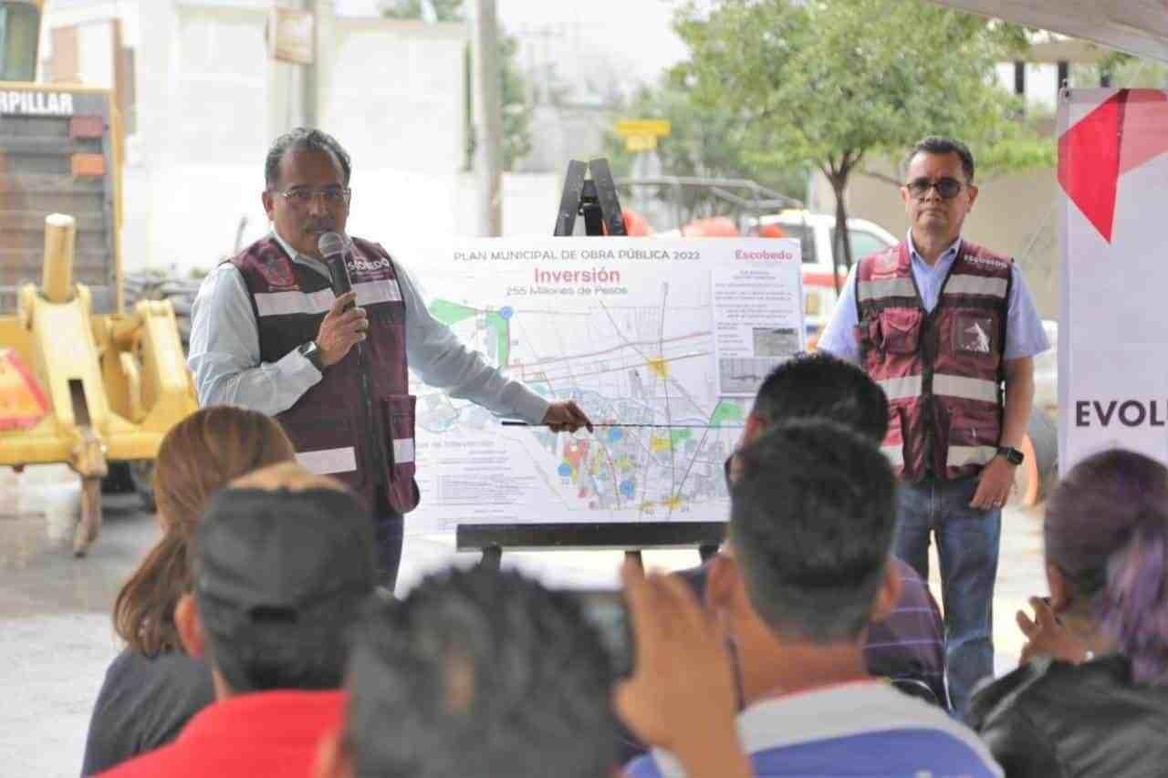 Inicia Escobedo Plan Municipal de Obras Públicas