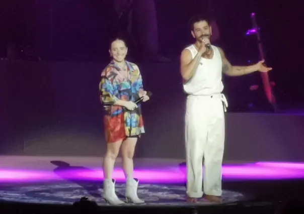 Arranca Camilo nueva gira en Monterrey acompañado de Evaluna Montaner