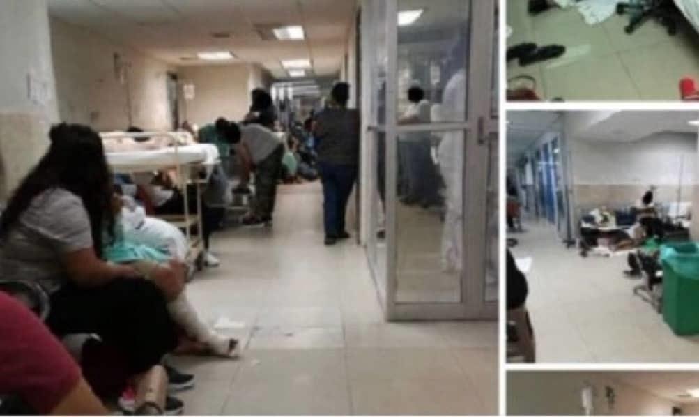 Se quejan derechohabientes del IMSS, faltan camas y medicamentos