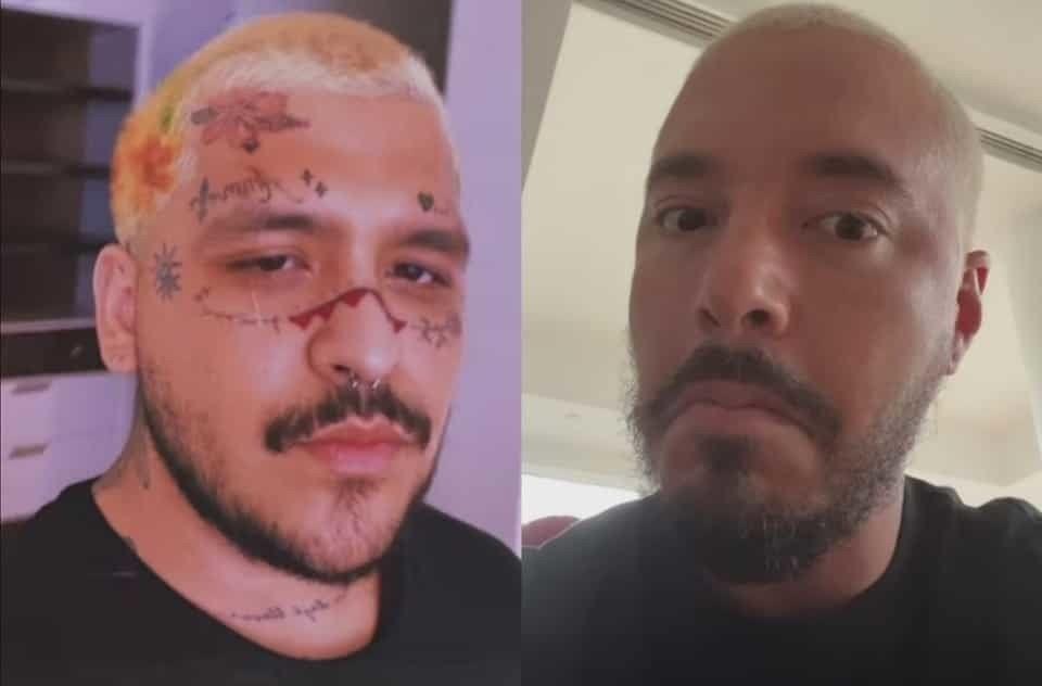 Planea Christian Nodal lanzar tema sobre J Balvin; el colombiano responde