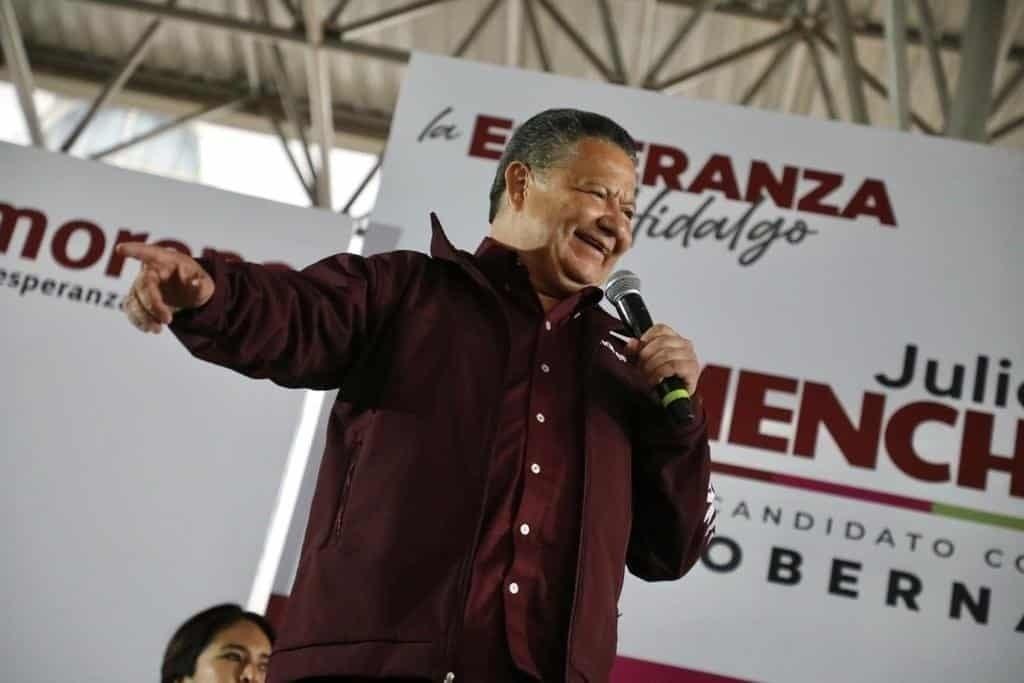 Da conteo rápido ventaja a Julio Ramón Menchaca en Hidalgo