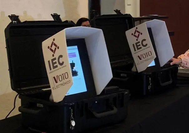 Sin incidentes votación en urnas electrónicas en Tamaulipas
