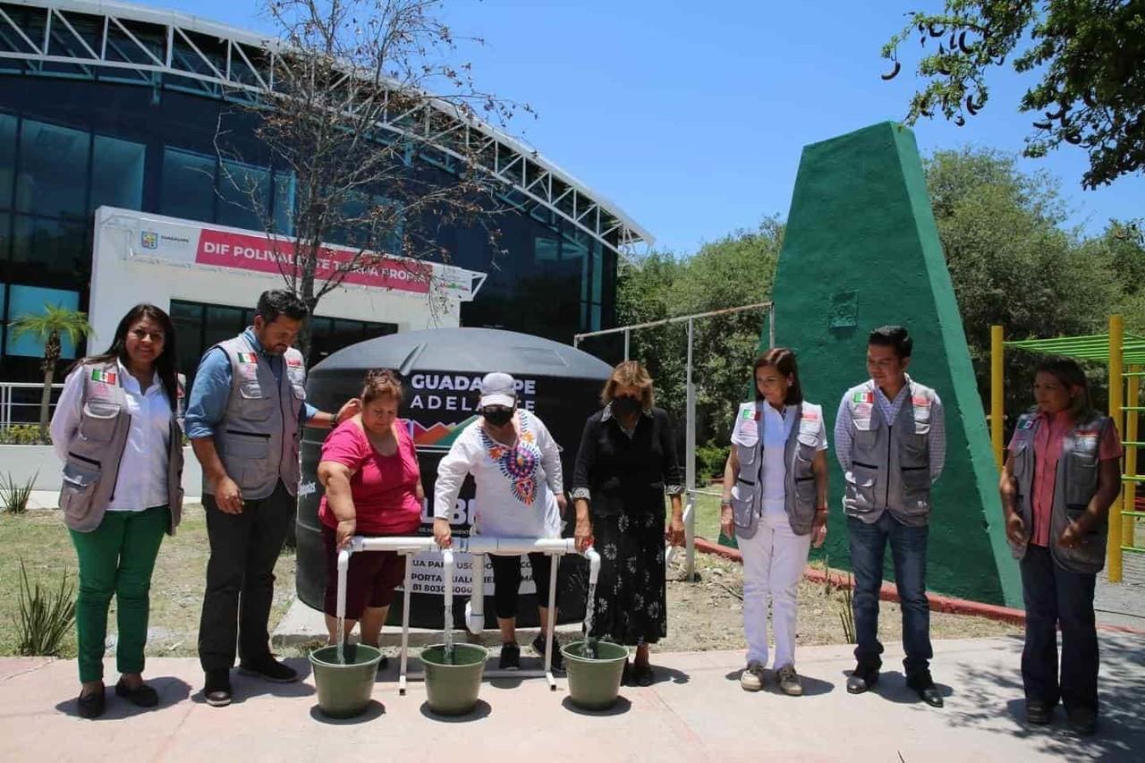 Llevan agua con campaña Colibrí en Guadalupe